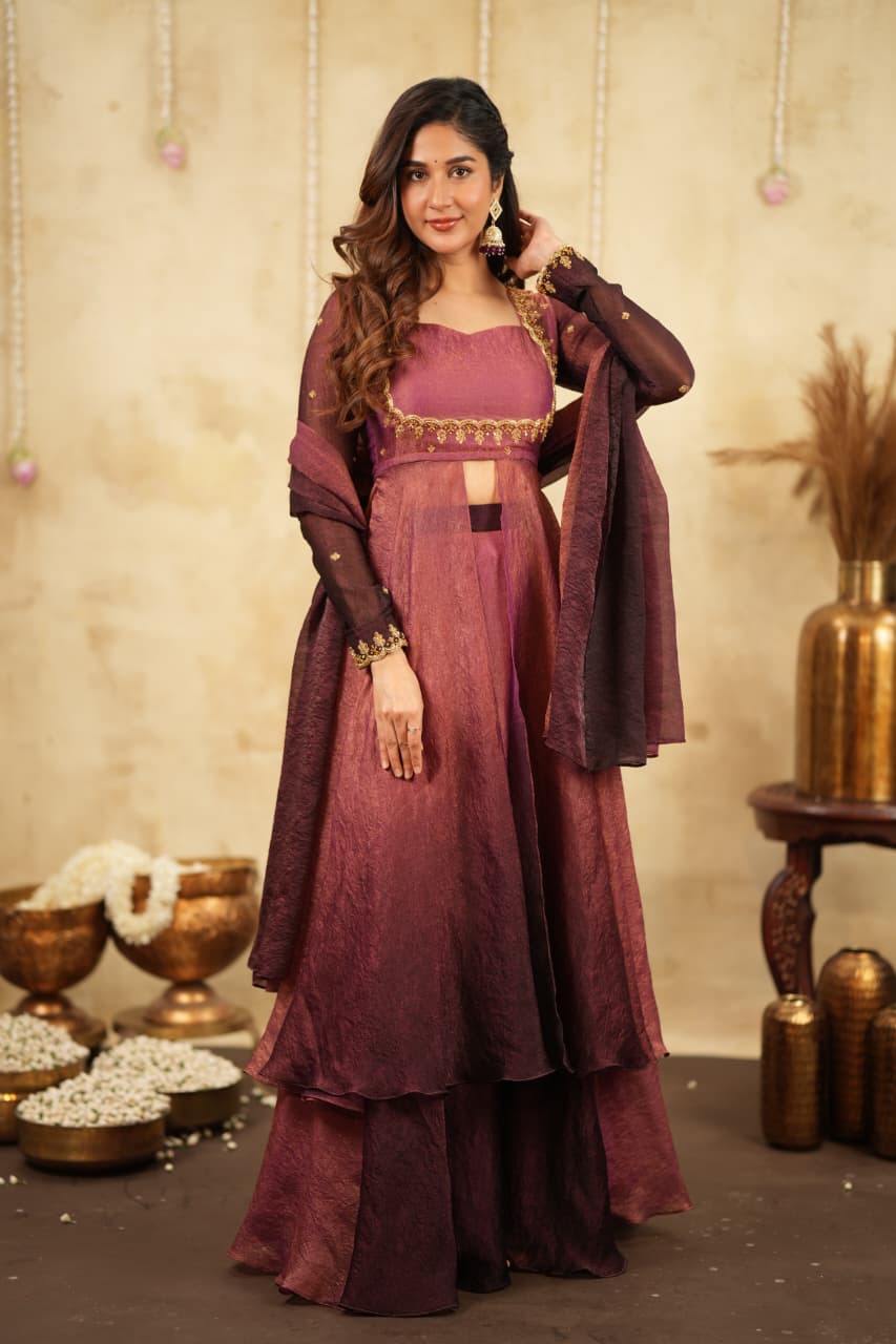 Crop Top & Skirts/Lehangas